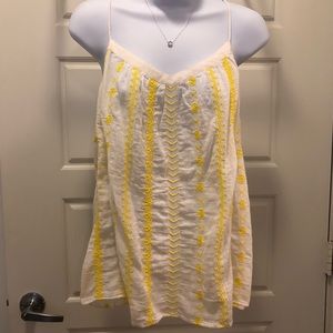 LOFT EMBROIDERED TANk